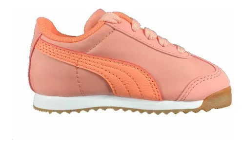 Tenis Puma Roma Rosa Bebe Look