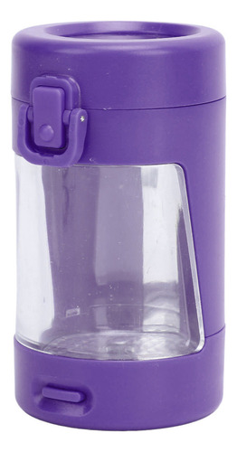 Frasco De Aumento Violeta Portátil Recarregável Para Manter