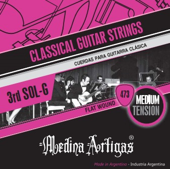 3° Cuerda Suelta Guitarra Clásica Medina Artigas Entorch