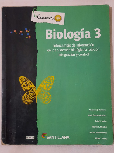 Biología 3 Conocer   Santillana 