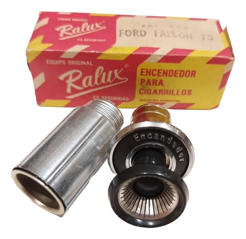 Encendedor Ford Falcon 73 Macho Hembra Ralux Nuevo Original