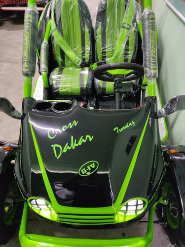 Míni Buggy Cross Dakar Verde Completo, Venha Conferir !!!
