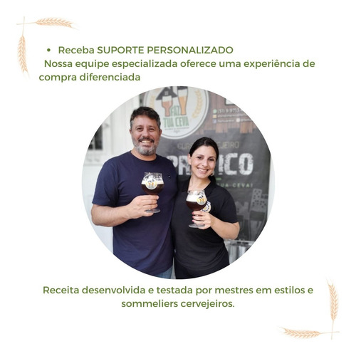 Kit Com 5 Sachês Fermento Levedura Angel A01 Ale