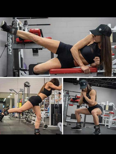 Par De Tobilleras Polea Para Tobillo Gym Correa De Tobillo