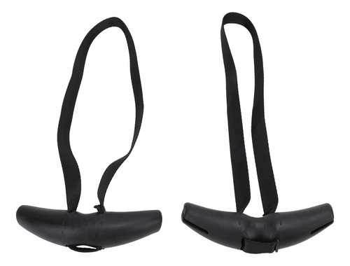 Accesorio Desplegable Negro Negro, 2 Unidades, Asas De Tracc