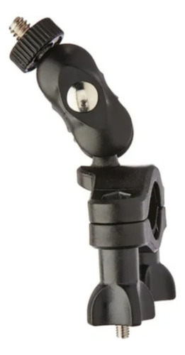 Suporte Meudome Giratório Para Moto Guidao Bike Para Gopro Cor Preto