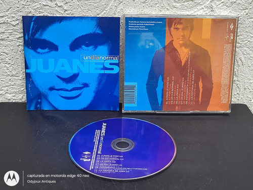 Cd Juanes - Un Día Normal Surco Records 2002 México Original (Usado)