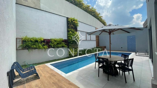 Imagem 15 de 30 de Casa De Alto Padrão Para Locação Em Alphaville - Gênesis 2 - Casa 560m² - 6 Suítes - 6 Vagas - Mobiliada - Cnclp1102-2