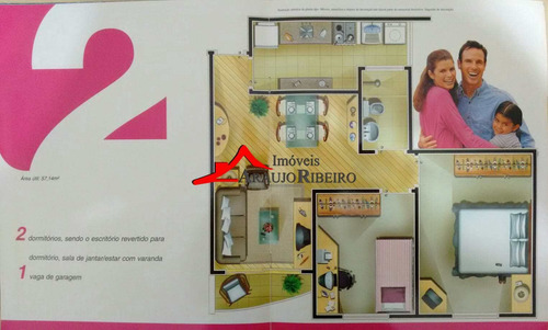 Imagem 15 de 15 de Apartamento Com 2 Dorms, Independência, Taubaté - R$ 215 Mil, Cod: 60787 - V60787
