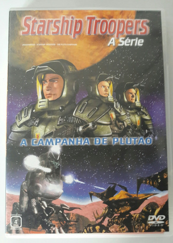 Dvd Starship Troopers A Série - A Campanha De Plutão