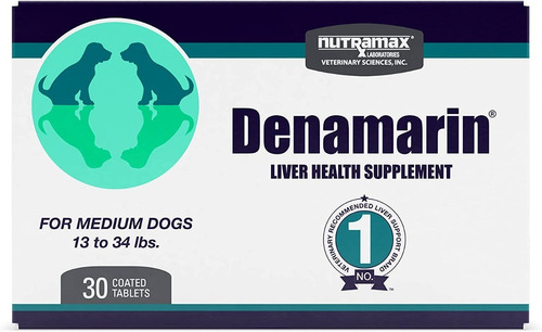 Nutramax Denamarin Tablets For Dogs 30 Tablets Msi