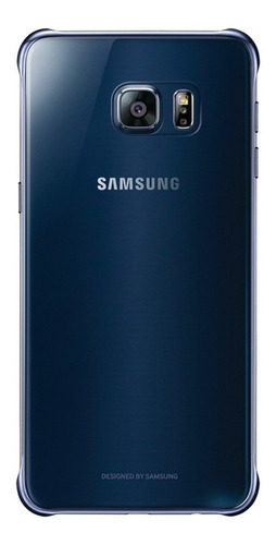 Case Samsung Clear Cover  Para Galaxy S6 Edge Plus  Azul