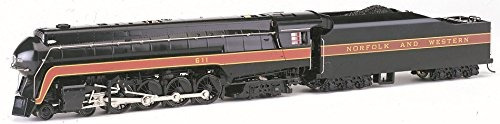 Bachmann Industrias N & W # 611 Del Carril Fan Clase J 4-8-4