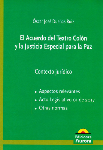El Acuerdo Del Teatro Colón Y La Justicia Especial Para La P