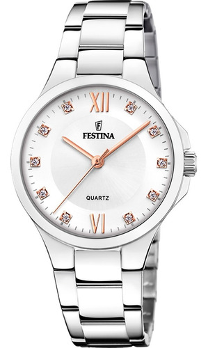 Reloj Festina Mujer F20582/1 Color de la malla Plateado Color del bisel Plateado Color del fondo Plateado