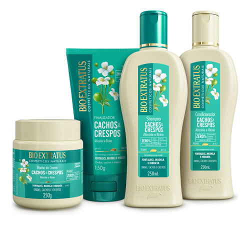 Kit Cachos & Crespos (250ml/g) Linha Completa