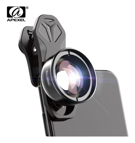 Lente Macro Apexel Profesional Hd De 100 Mm Para Smartphone