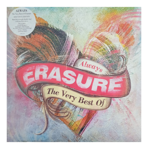 Vinilo Erasure Always (the Very Best Of Erasure) Nuevo 