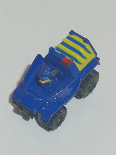 Paw Patrol Chase Vehiculo Metalico Dino Rescue -color Azul Azul (Usado)