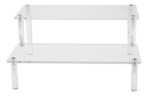 Escalera Multiusos Acrílico Estante Figura 2 Escalera