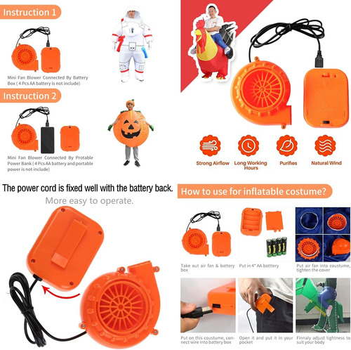 Disfraz Inflable De Spooktacular Creations Para Montar En El