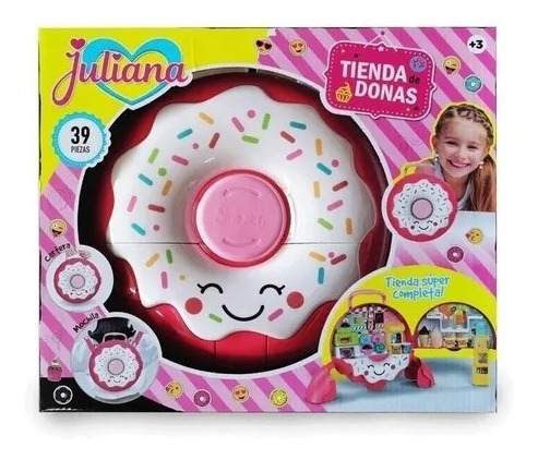 Imagen 1 de 7 de Juliana Tienda De Donas 3 En 1 Con Accesorios - Edu