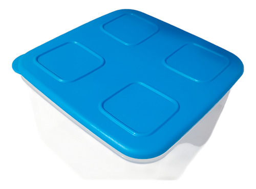 Refri System Cuadrado #2 Azul Tupperware
