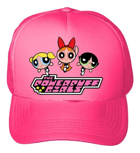 Gorra Rosa Chicas Super Poderosas Ajustable Unitalla Trucker