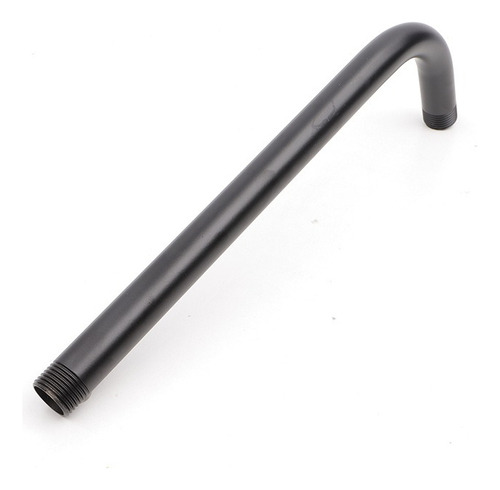 Caño Brazo Para Flor De Columna Ducha Acero Inoxidable Negro