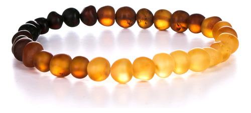 Amberage Pulsera De Ámbar Báltico Natural Para Adultos ' Hec