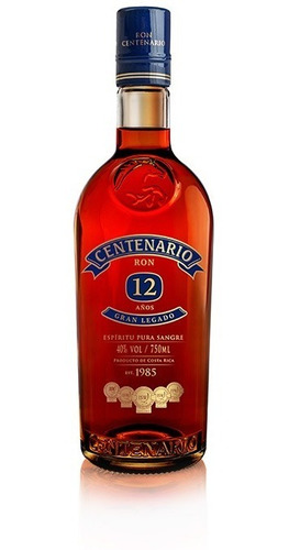 Ron Centenario 12 Años (botella) 100 % Original