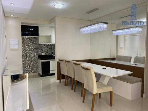 Apartamento Com 3 Dormitórios À Venda, 69 M² Por R$ 590.000,00 - Morumbi - Paulínia/sp - Ap0992