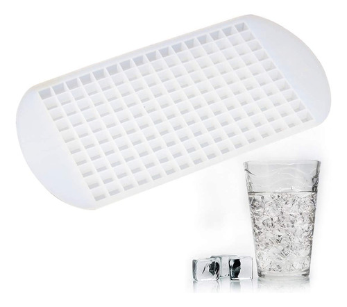  Molde De Silicona Mini Cubos 160 Cavidades Whiskey Hielo