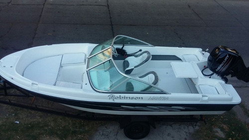 Robinson Mantra Con Mercury 40 Hp 2 T Electrico Oportunidad