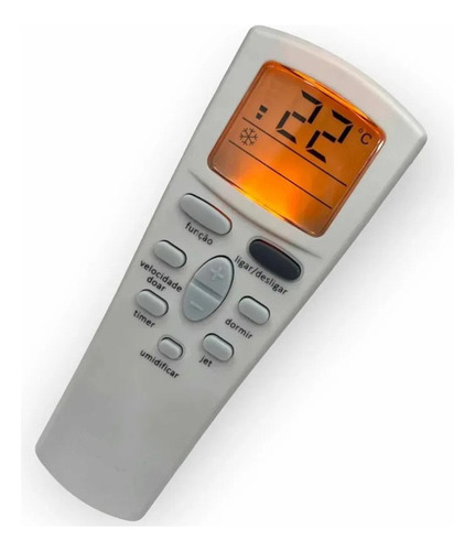 Controle Compatível Consul Mult Air 7500 10000 Ccb07d Ccs07d