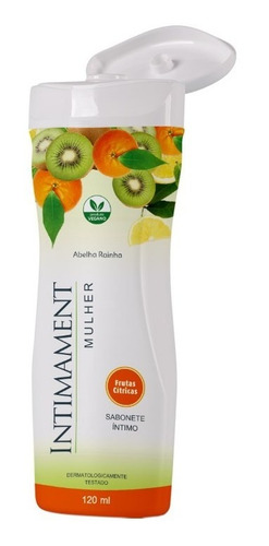 Imagem 1 de 1 de Sabonete Líquido Íntimo De Frutas Cítricas - Abelha Rainha
