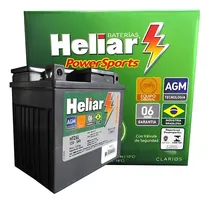 Comprar Bateria Heliar Htz6 Yamaha Ys 150 Fazer Sedu002Fflex 2014u002F2017