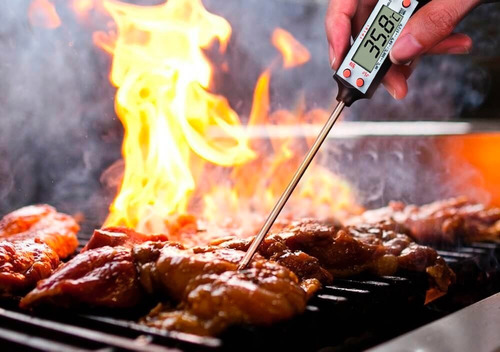 Termometro Para Carne Digital, Termometro De Cocina