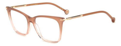 Lentes Carolina Herrera Her0232 Fwm Nude Oftalmico Nuevo