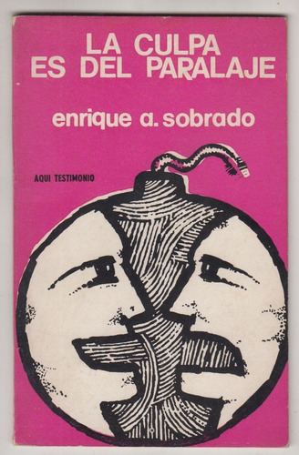 1971 Arte Tapa Luis Pollini Cuentos Enrique Sobrado Uruguay