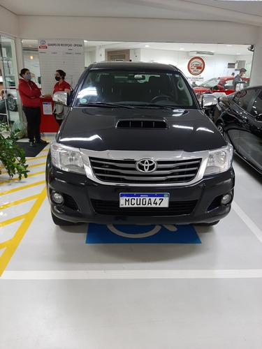 Imagem 4 de 5 de Toyota Hilux 2013 3.0 Srv Top Cab. Dupla 4x4 Aut. 4p