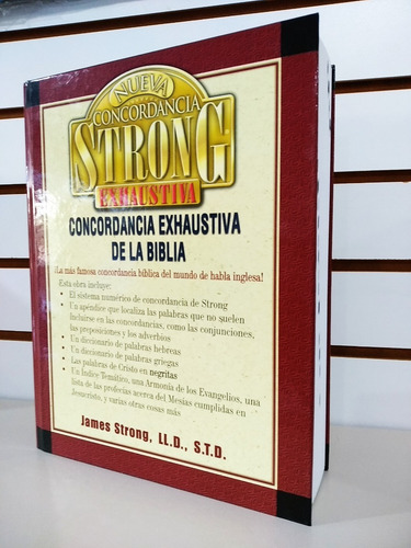 Imagen 2 de 10 de Concordancia Strong Exhaustiva De Biblia Dicc. Hebreo/griego