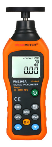 Peakmeter Tacómetro Digital Portátil Motor De Contacto