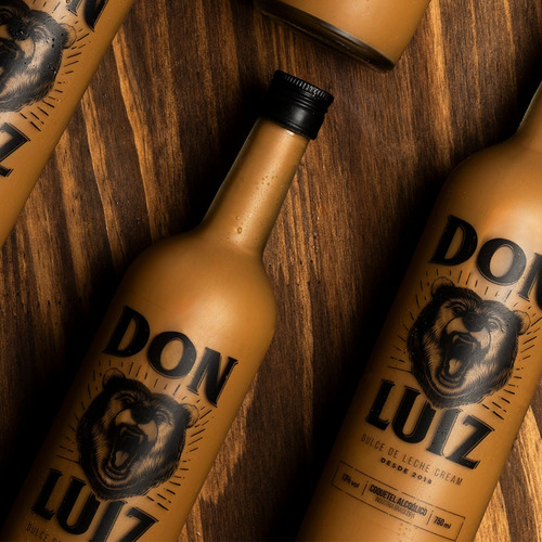 Licor De Doce De Leite Don Luiz Cream 750ml Caixa C/4und