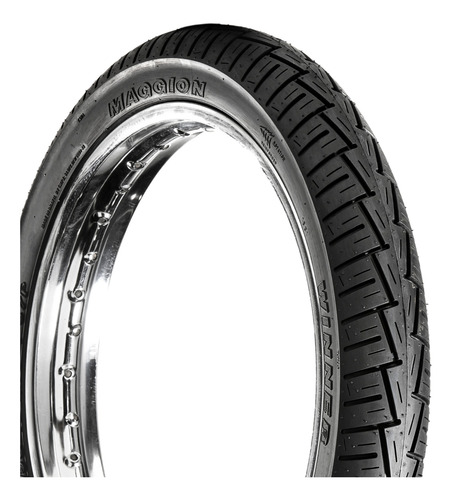 Pneu Moto Maggion Winner Aro 18 90/90-18 57p Uso Com Camara