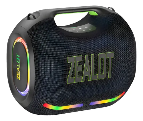 Caixa De Som Zealot Ze21 Bluetooth Super Grave Potencia 250w Preto