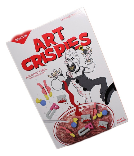 Terrifier - Caja De Cereal Art Crispies De Art The Clown