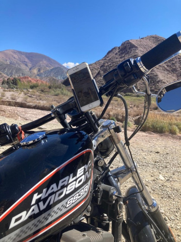 Soporte Porta Celular De Aluminio Para Motos Universal