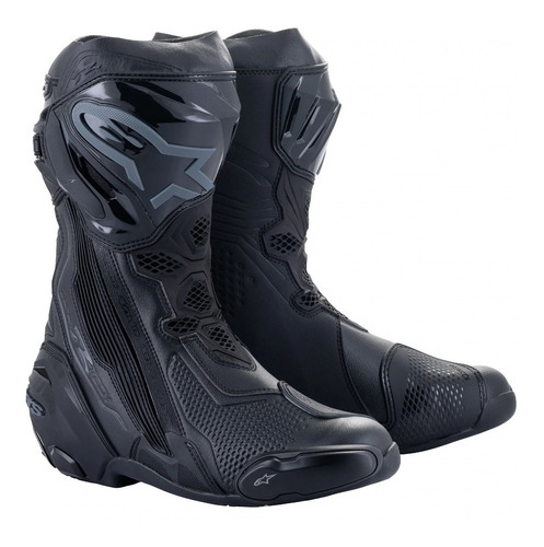 Botas Para Moto Alpinestars Racing Supertech R Negro