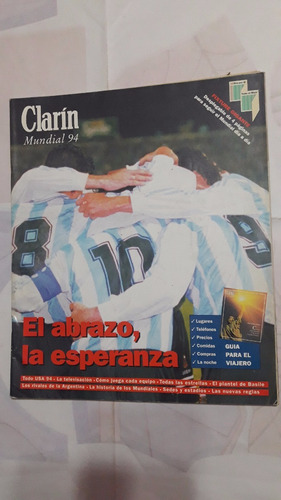 Revista Clarin Mundial Usa 94 Fixture Mundial 94 Gigante